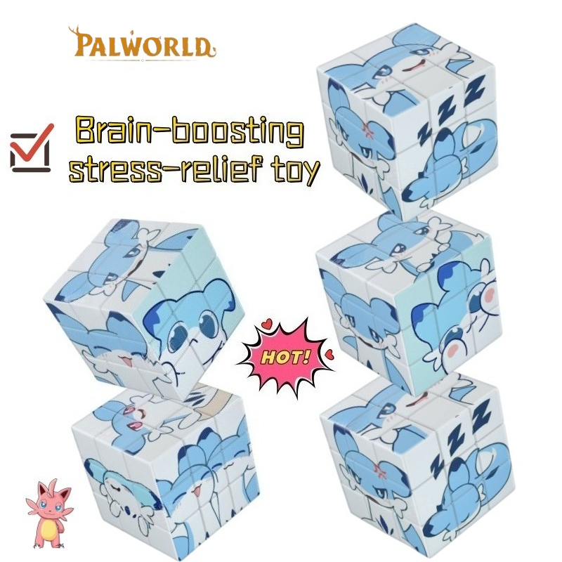 Kids Home Education - Nuovo Giocattolo Educativo Cartoon Palworld Chillet,