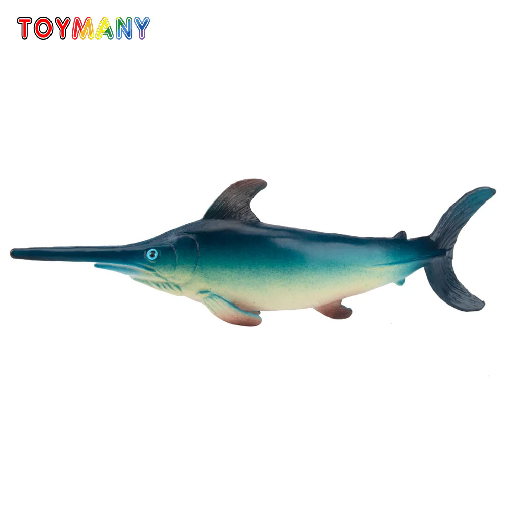 Kids Educational Game - Toymany Realistico Pesce Spada Animali Oceani