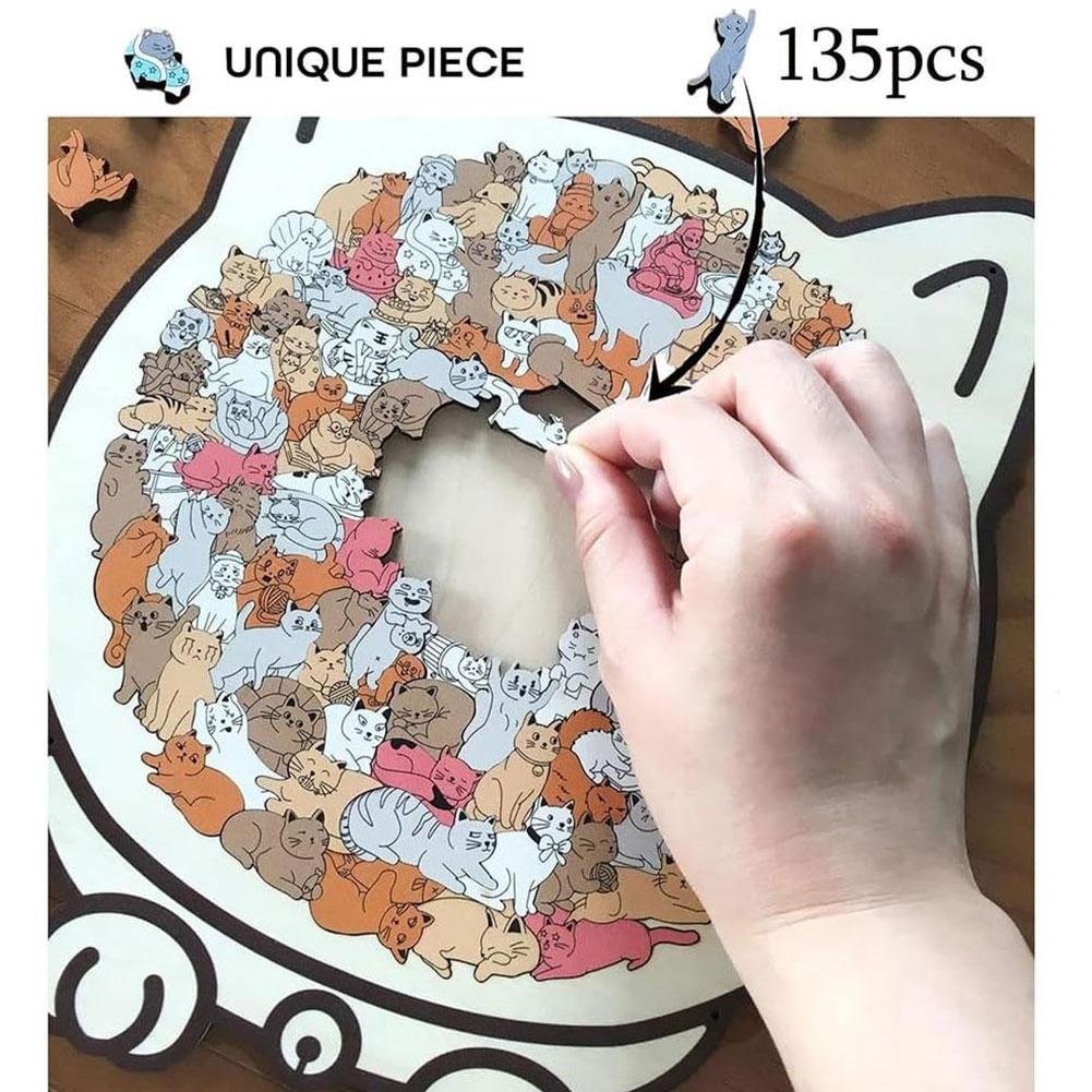 Kids Educational Game - Puzzle in legno da 135 pezzi
