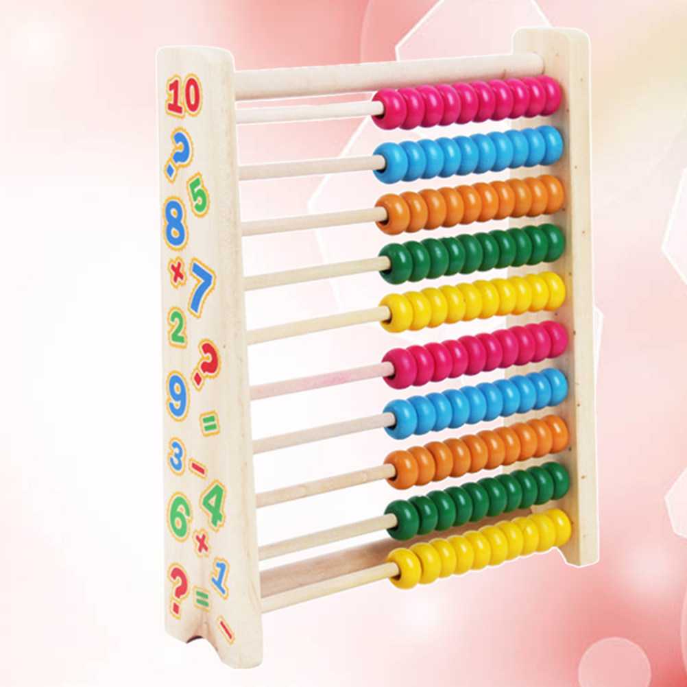 Abaco in Legno a 10 Colonne co - Kids Education Calculator recensione e prezzo