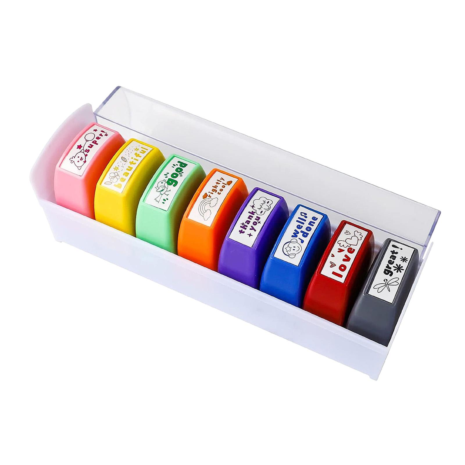 8x Set di timbri per insegnant - Kids Education Motivation recensione e prezzo
