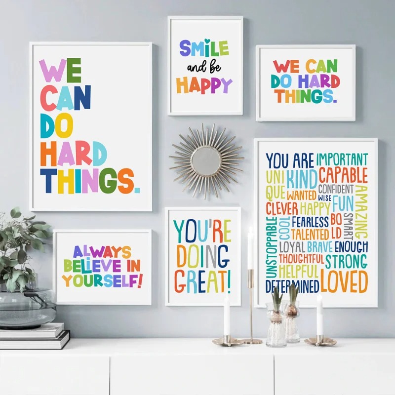 Poster Ispirazionale per Aula  - Kids Education Motivation recensione e prezzo