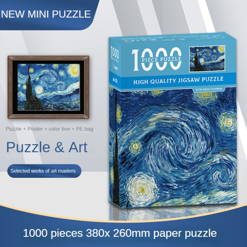 Mini Jigsaw Puzzle 1000 pezzi  - Puzzle Map World recensione e prezzo
