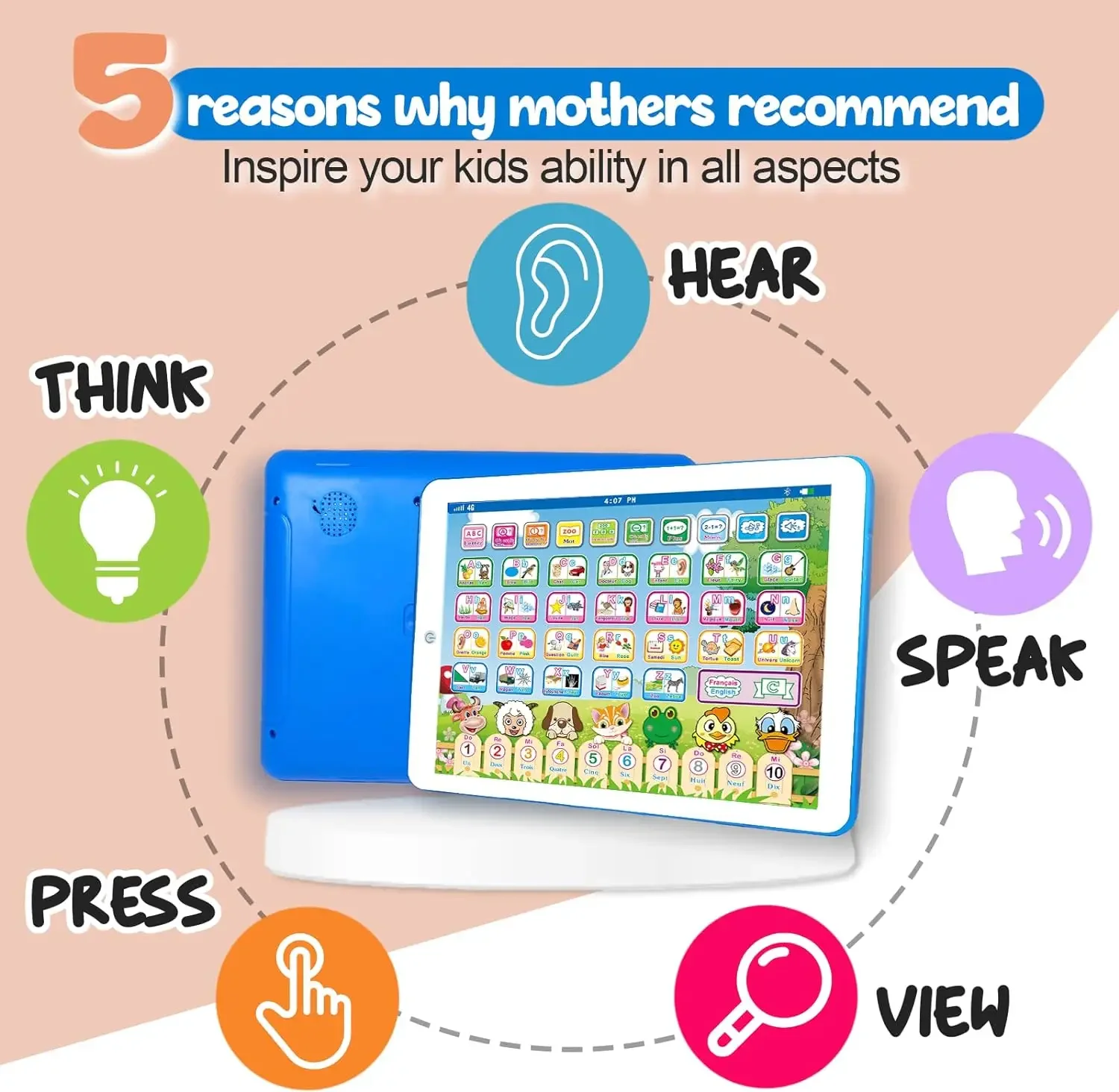 Giocattolo per tablet di appre - Kids Education Tablet recensione e prezzo