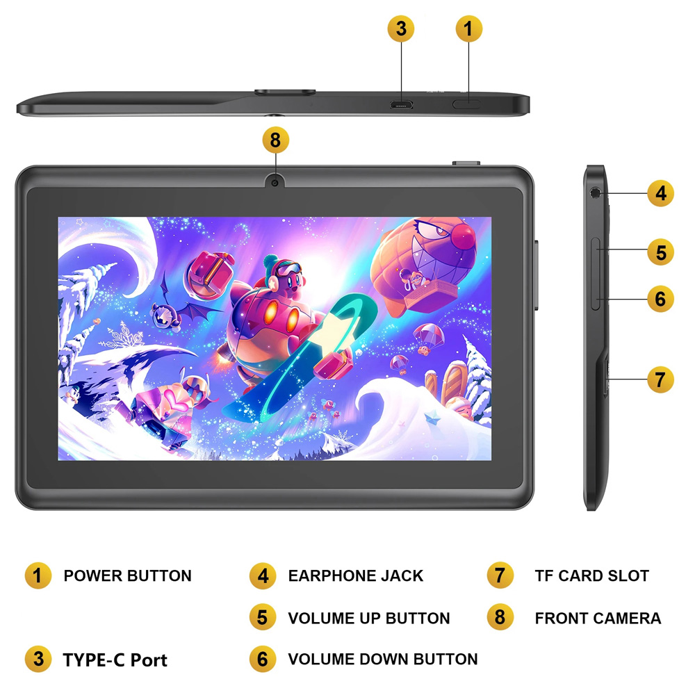 Vendite calde Tablet per bambi - Kids Education Tablet recensione e prezzo