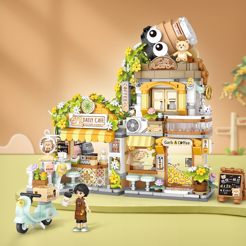 NUOVO Panda Pet Zoo Coffee Sho - Kids Education Store recensione e prezzo