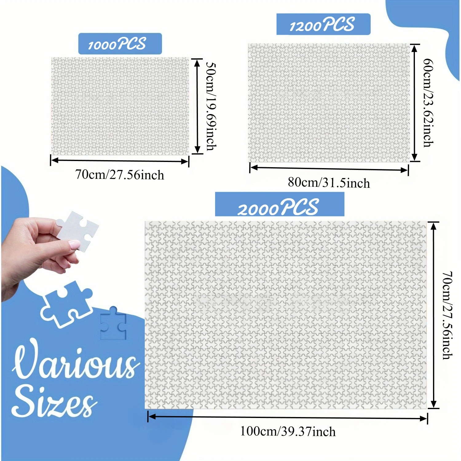 Puzzle da 500/1000/1200/2000 P - Kids Educational Game recensione e prezzo