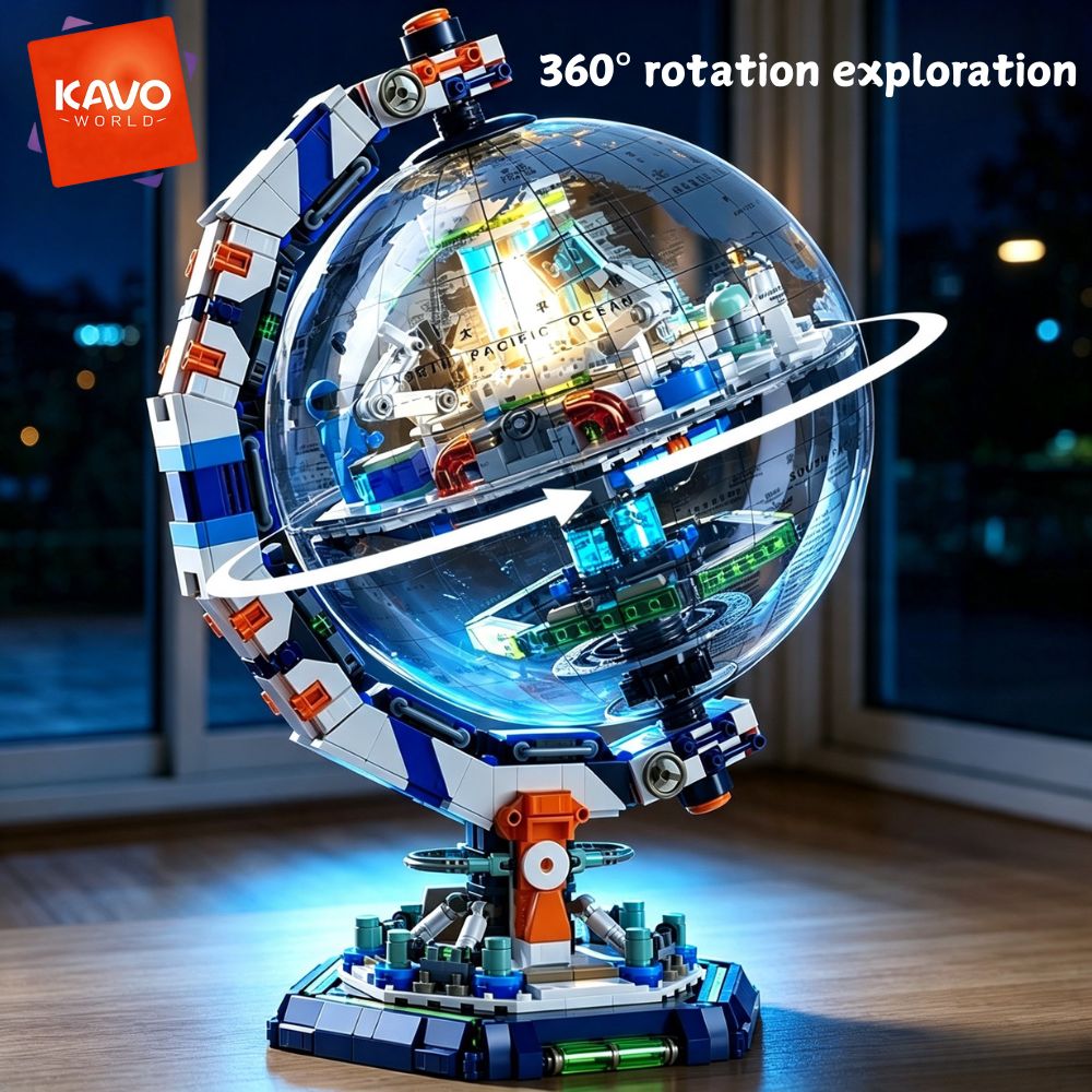 KAVOWORLD Set di Blocchi da Co - Puzzle Map World recensione e prezzo