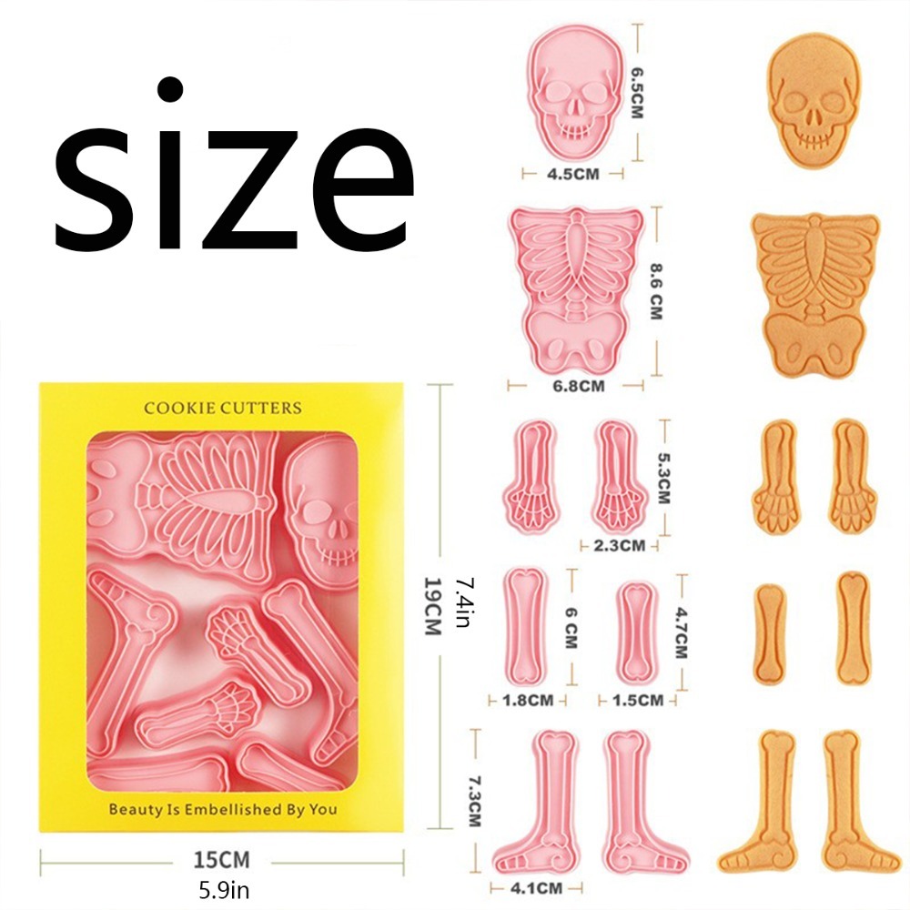 Stampo per Biscotti in Pasta d - Human Body Puzzle recensione e prezzo